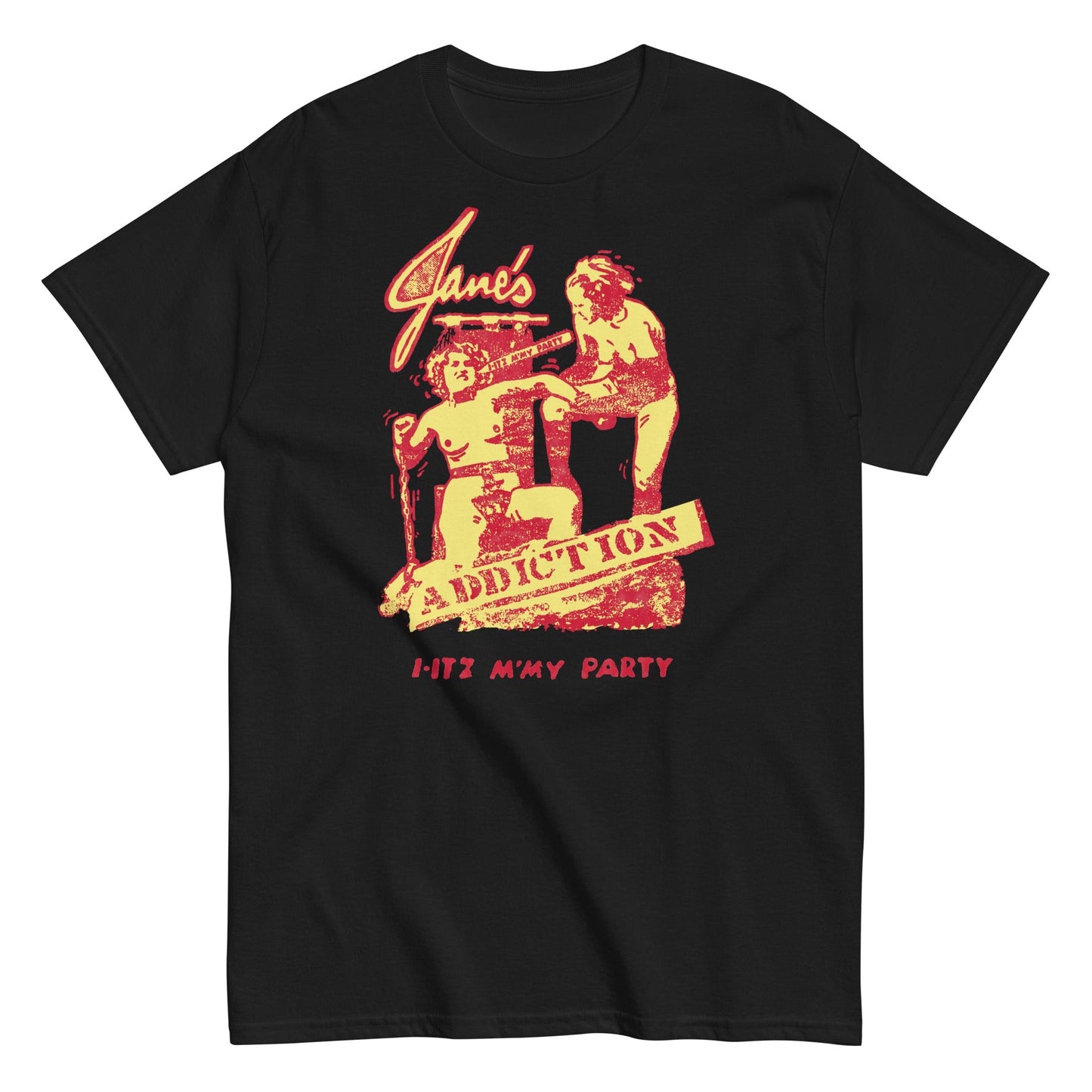 Jane's Addiction I-Itz M'My Party Mens T Shirt Black