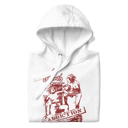 Jane's Addiction Still My Party Classic Mens Officially Licensed Hoodie White