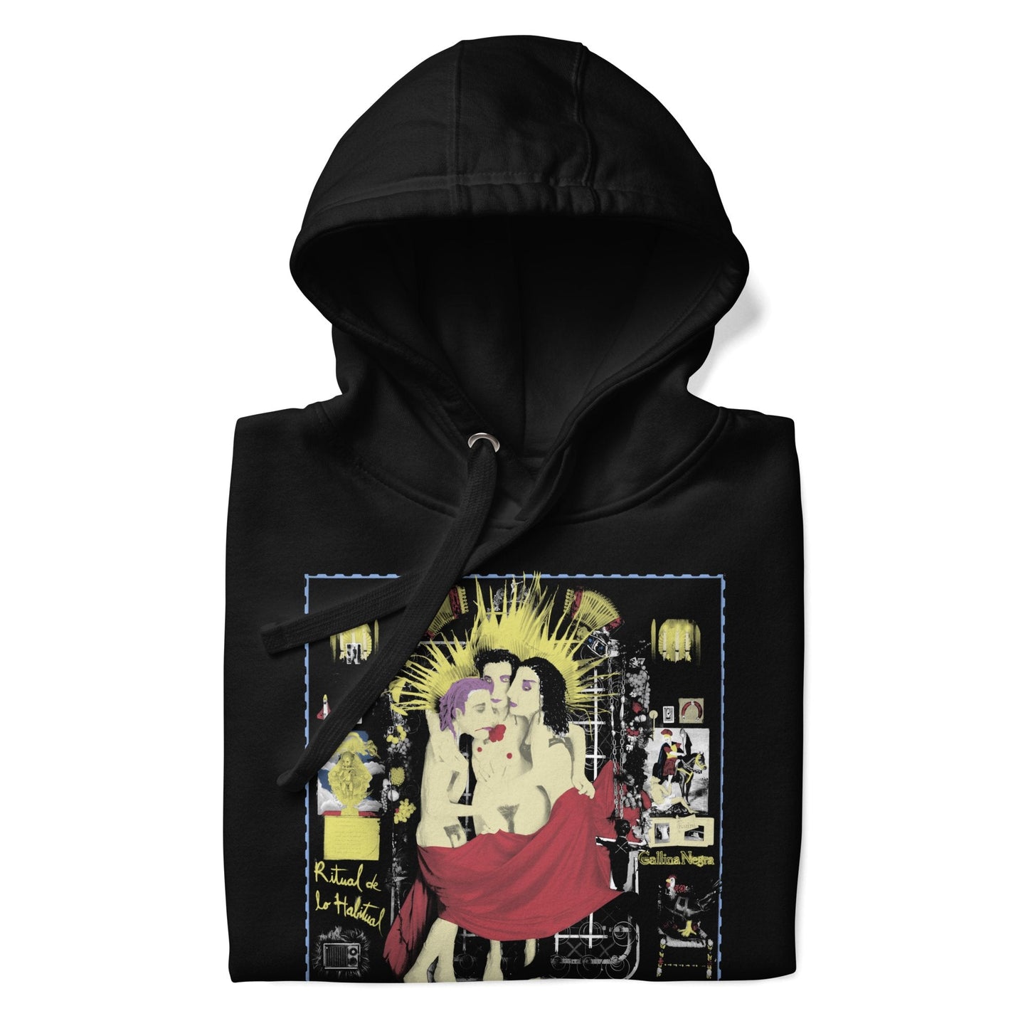 Jane's Addiction Three Ladies Classic Mens Officially Licensed Hoodie Black