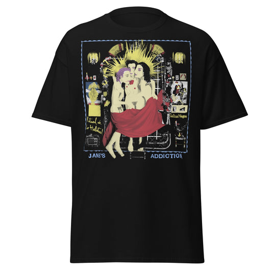 Jane's Addiction Three Ladies Jumbo Print Mens T Shirt Black