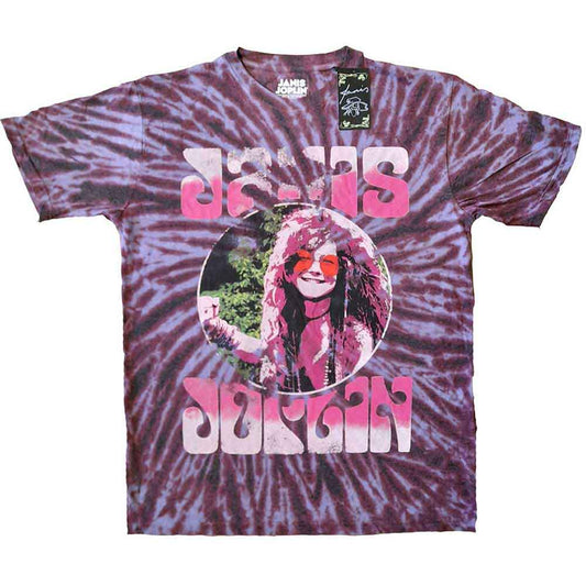Janis Joplin Pink Shades Mens T Shirt Officially Licensed