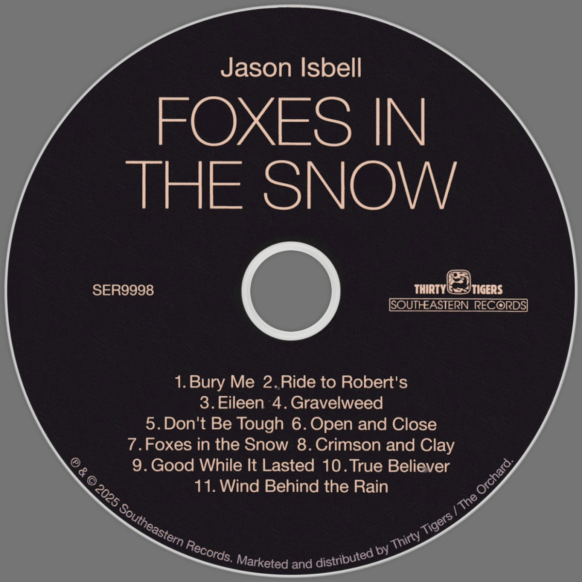 Jason Isbell – Foxes in the Snow (Compact disc CD)