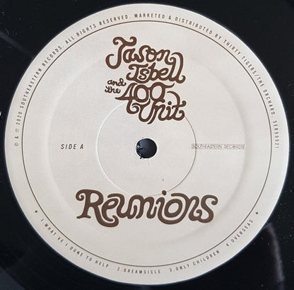 Jason Isbell – Reunions (Black LP Vinyl) Vinyl Record