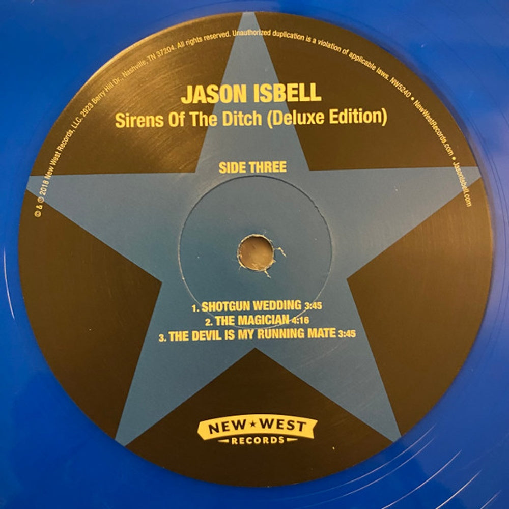 Jason Isbell – Sirens Of The Ditch (Blue 2-LP Vinyl) Vinyl Record