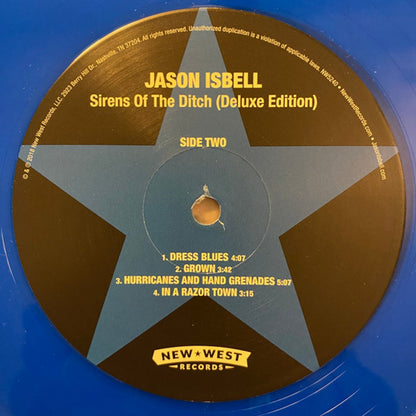 Jason Isbell – Sirens Of The Ditch (Blue 2-LP Vinyl) Vinyl Record