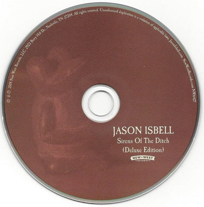 Jason Isbell – Sirens Of The Ditch Music CD