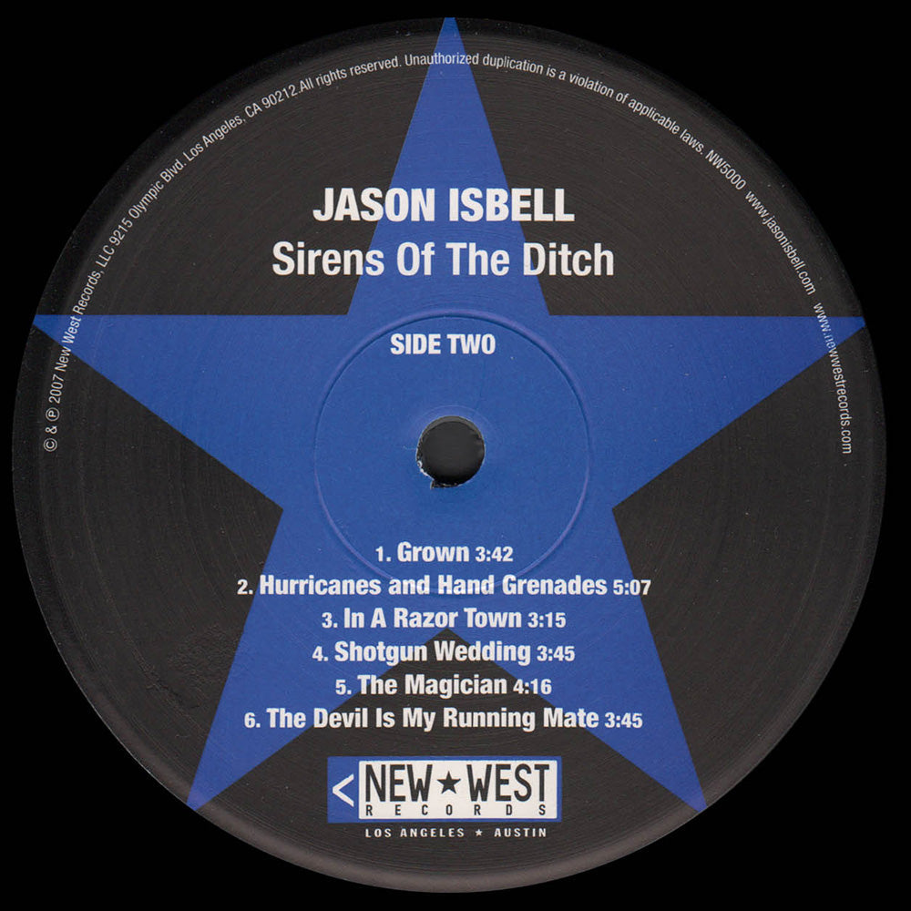 Jason Isbell – Sirens Of The Ditch (LP Vinyl) Vinyl Record
