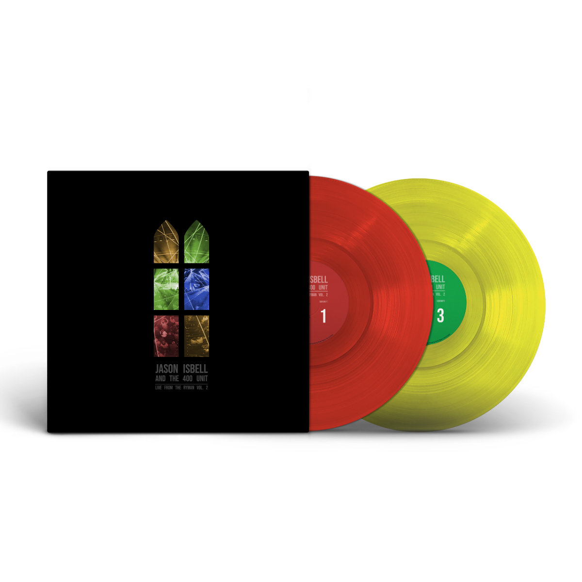 Jason Isbell & The 400 Unit - Live From The Ryman 2 (Indie Exclusive, Colored Vinyl, Yellow, Red) (2 Lp) Vinyl Record