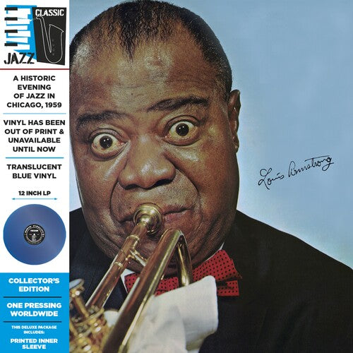 The Definitive Album By Louis Armstrong (BLUE VINYL) Vinyl Record
