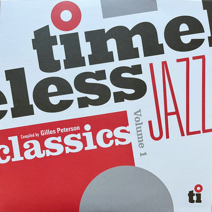 Timeless Jazz Classics Volume 1 Vinyl Record
