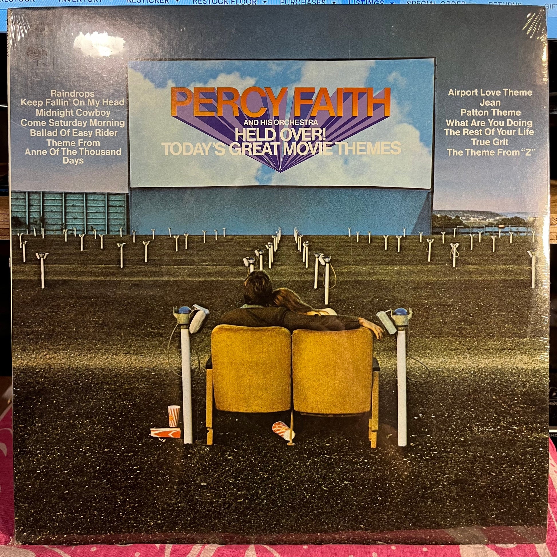 Held Over! Today's Great Movie Themes Vinyl Record