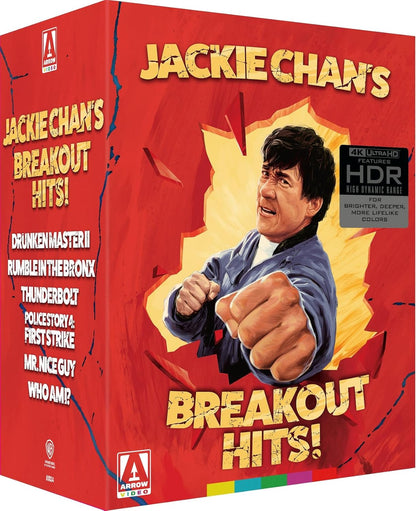 Jackie Chan's Breakout Hits - Arrow Video Limited Edition (4K Ultra HD)