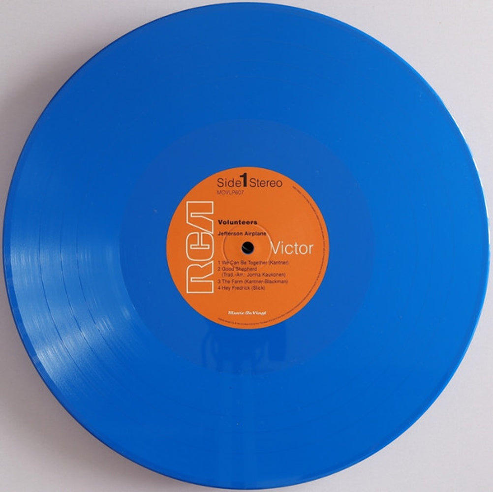 Jefferson Airplane – Volunteers (180 Gram Blue LP Vinyl) Vinyl Record