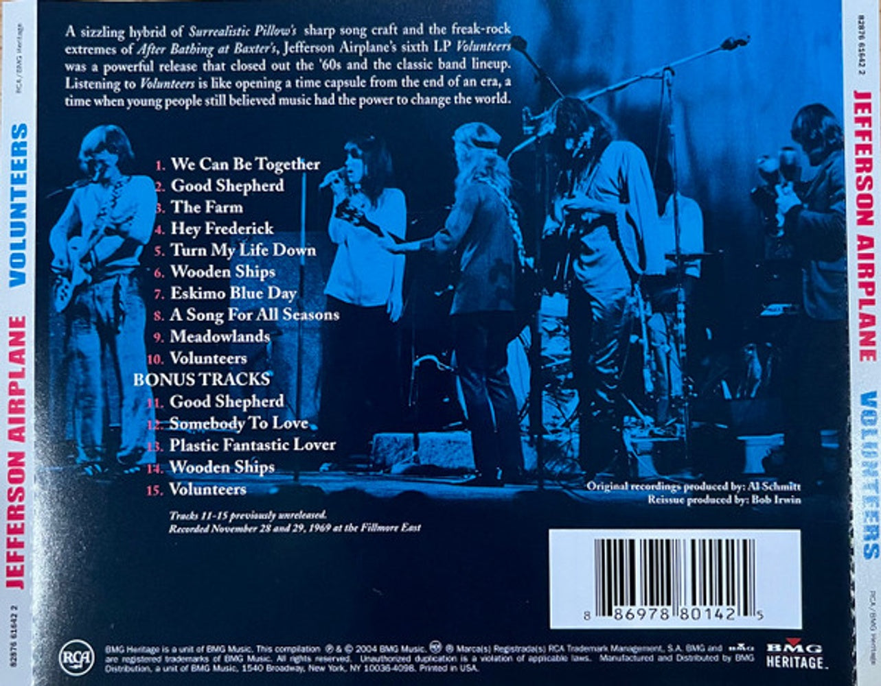 Jefferson Airplane – Volunteers Music CD