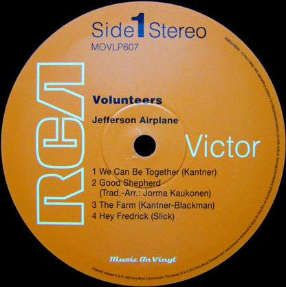 Jefferson Airplane – Volunteers (LP Vinyl) Vinyl Record