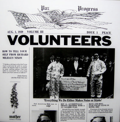 Jefferson Airplane – Volunteers (LP Vinyl) Vinyl Record
