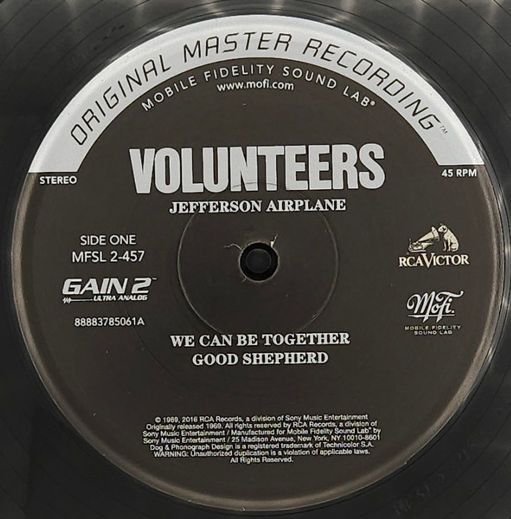 Jefferson Airplane – Volunteers (Mobile Fidelity 180 Gram 2xLP Vinyl) Vinyl Record