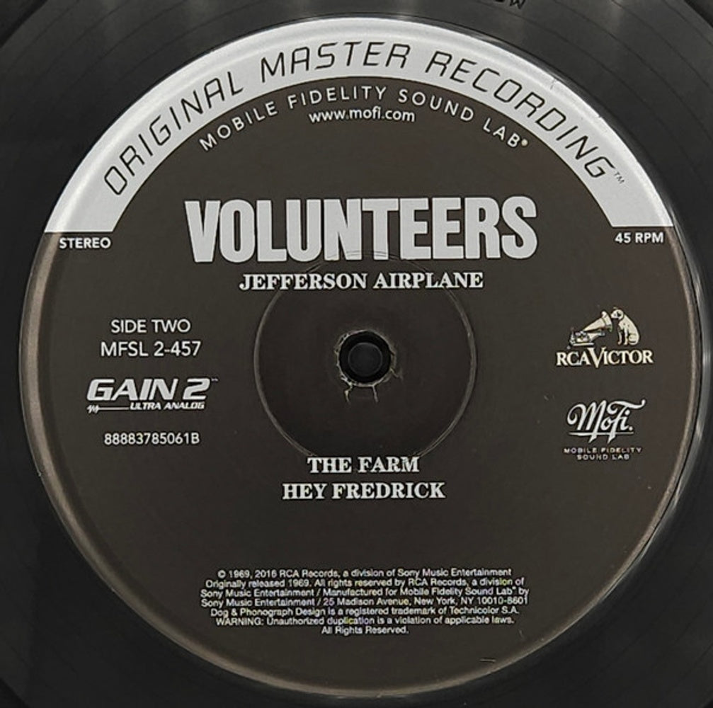 Jefferson Airplane – Volunteers (Mobile Fidelity 180 Gram 2xLP Vinyl) Vinyl Record