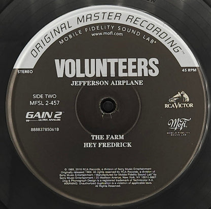 Jefferson Airplane – Volunteers (Mobile Fidelity 180 Gram 2xLP Vinyl) Vinyl Record