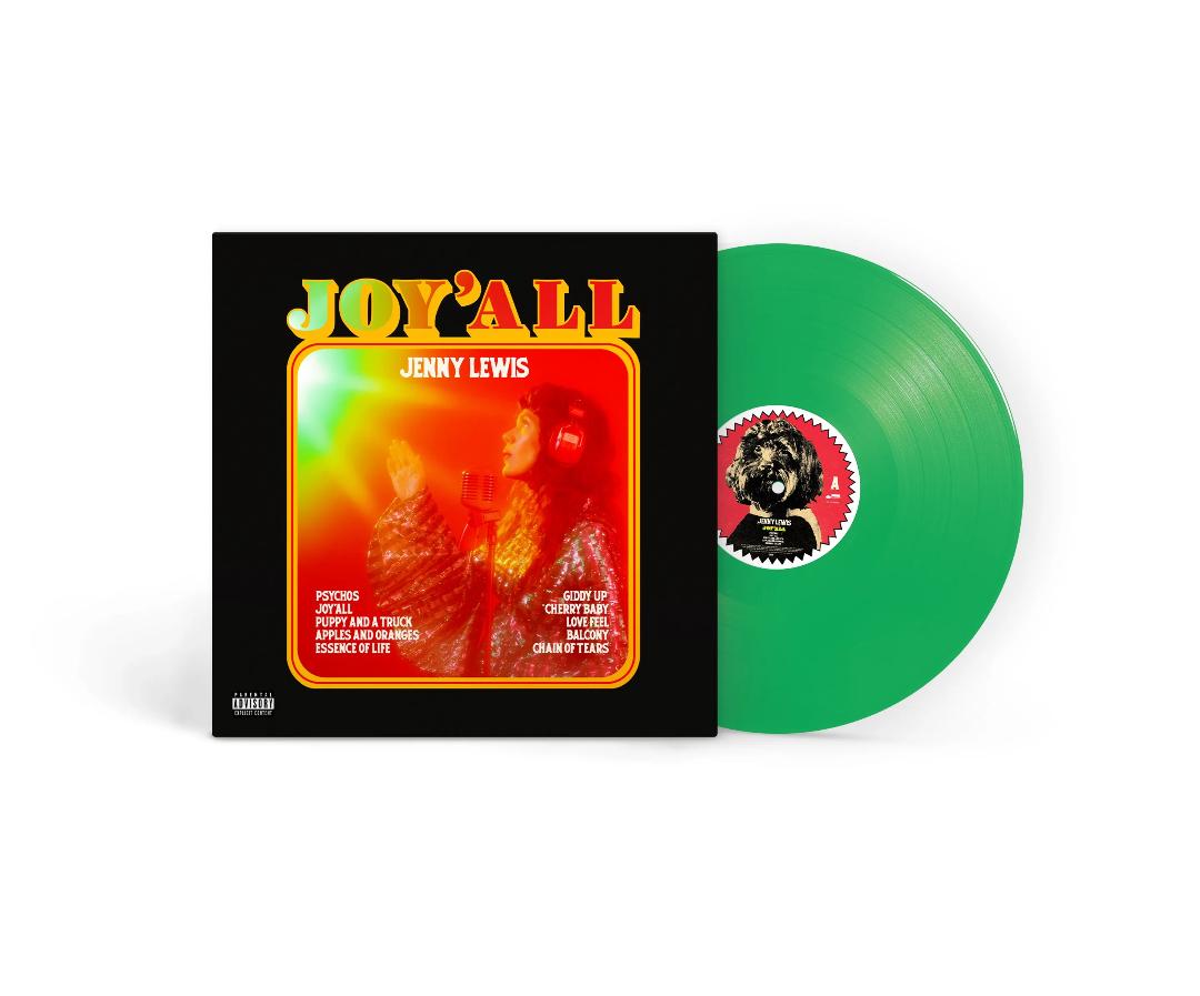 Jenny Lewis - Joy'all [Explicit Content] (Indie Exclusive, Colored Vinyl, Green) Vinyl Record