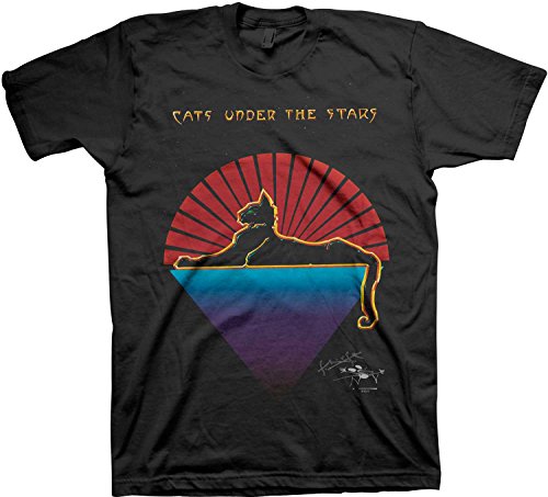 Jerry Garcia Cats under the Stars T-shirt Officially Licensed