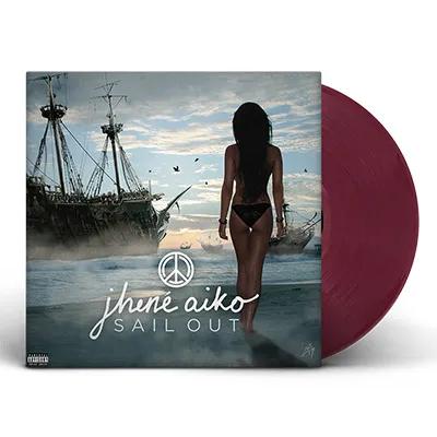 Jhené Aiko - Sail Out [Explicit] (IEX, Ltd, Burgundy) Vinyl Record