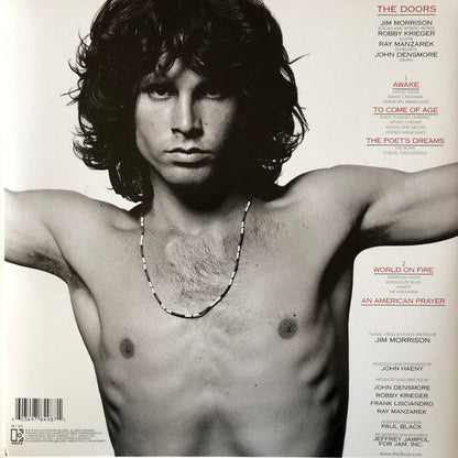 Jim Morrison, The Doors An American Prayer - Music By The Doors Elektra LP, Album, RE, RM, Gat Vinyl Record