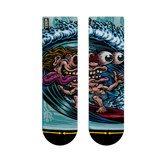 Jimbo Surf Freak Youth Crew Socks