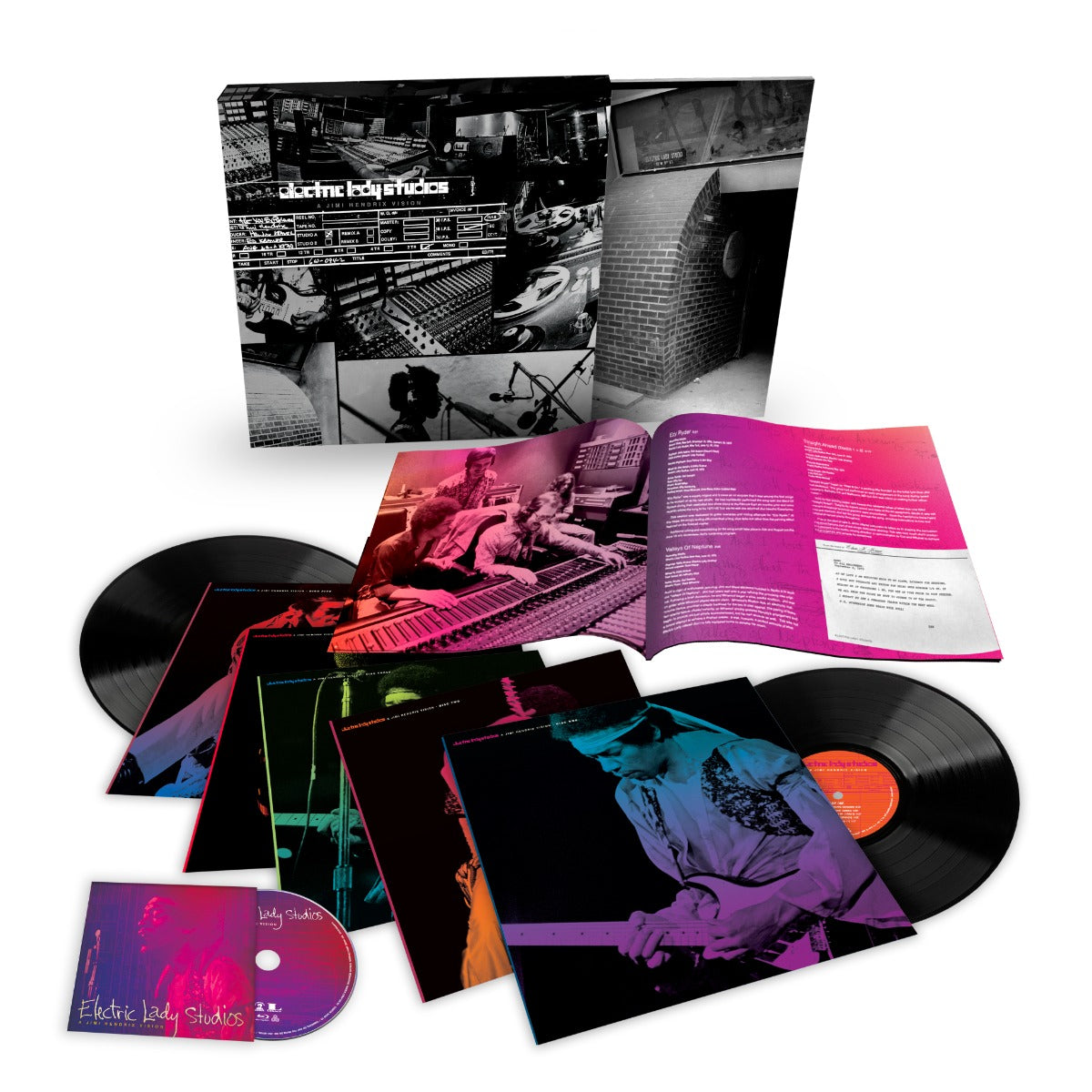 Jimi Hendrix - Electric Lady Studios: A Jimi Hendrix Vision (With Blu-ray, 150 Gram Vinyl, Boxed Set) (5 Lp) Vinyl Record