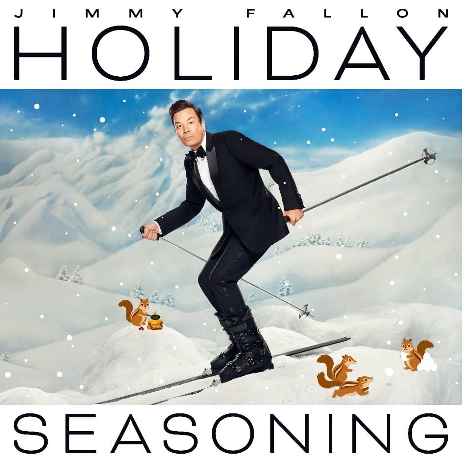 Jimmy Fallon - Holiday Seasoning (Red & White Peppermint Swirl Colored Vinyl) Vinyl Record