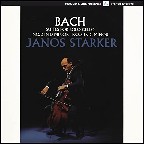 János Starker - Bach: Suites 2 & 5 [LP] [Vinyl] Vinyl Record
