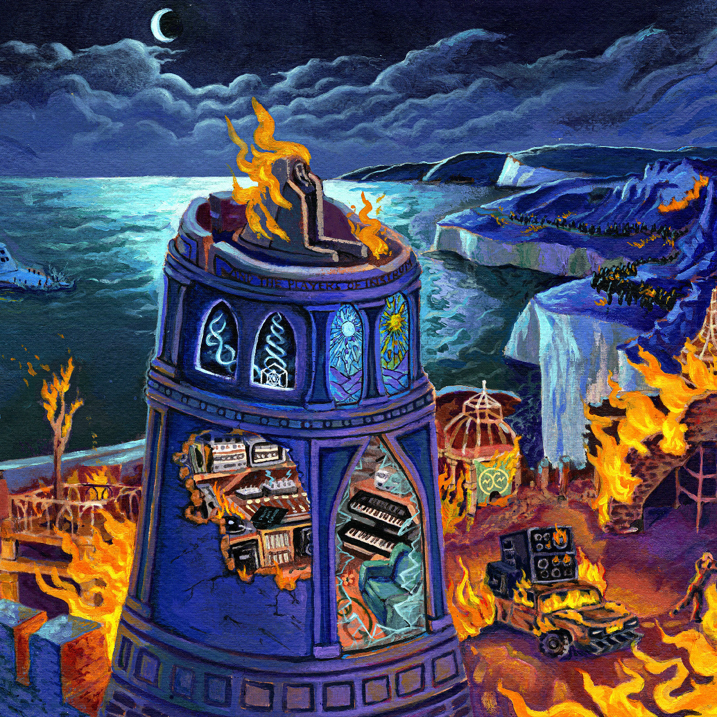 All The Quiet (Part II) (Transparent Blue 2xVINYL) Vinyl Record