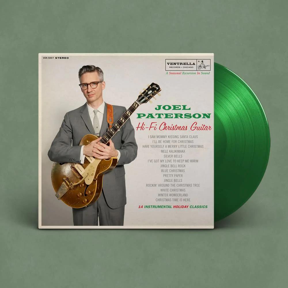 Hi-Fi Christmas Guitar [Translucent Green LP] Vinyl Record