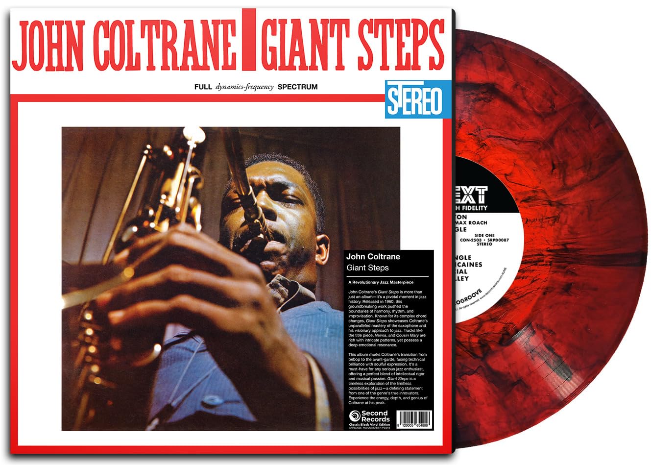Giant Steps (Limited Edition, Red Marble Colored Vinyl) [Vinyl] Vinyl Record