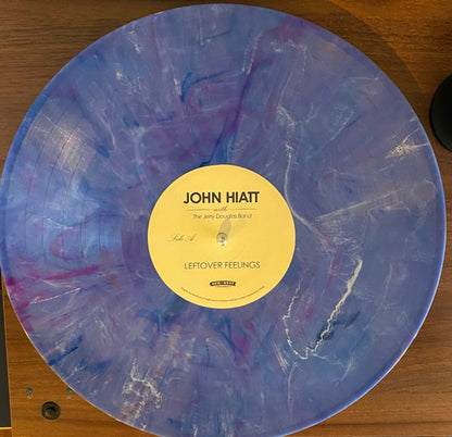 John Hiatt with The Jerry Douglas Band – Leftover Feelings (Limited Edition Blue Marble LP Vinyl) Vinyl Record