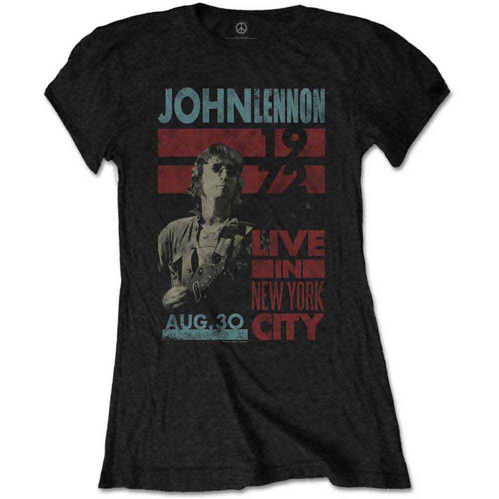 John Lennon Live in NYC [T-Shirt] Officially Licensed