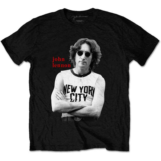 John Lennon New York City B&W [T-Shirt] Officially Licensed