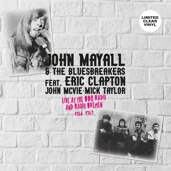 JOHN MAYALL & THE BLUESBREAKERS FEAT. ERIC CLAPTON - Live at the BBC Radio and Radio Bremen 1966-1969 Vinyl Record