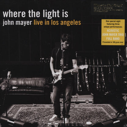 John Mayer – Where The Light Is (4-LP Vinyl) Vinyl Record