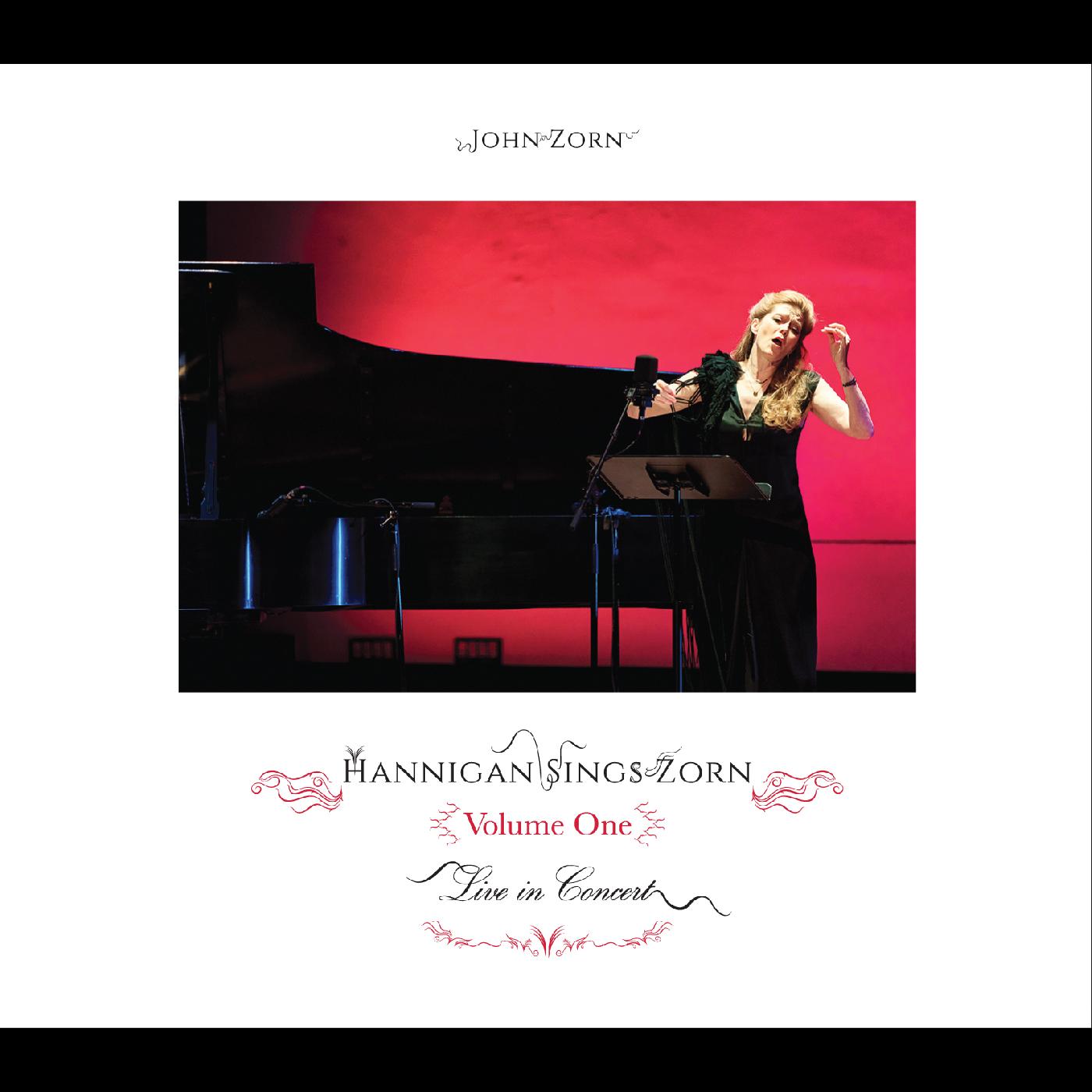 Hannigan Sings Zorn Volume One Music CD