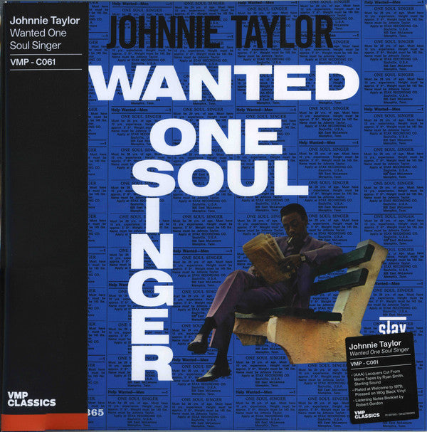 Wanted One Soul Singer Vinyl Record