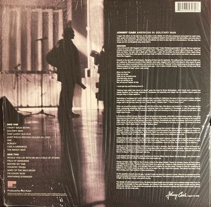 Johnny Cash – American III: Solitary Man (LP Vinyl) Vinyl Record