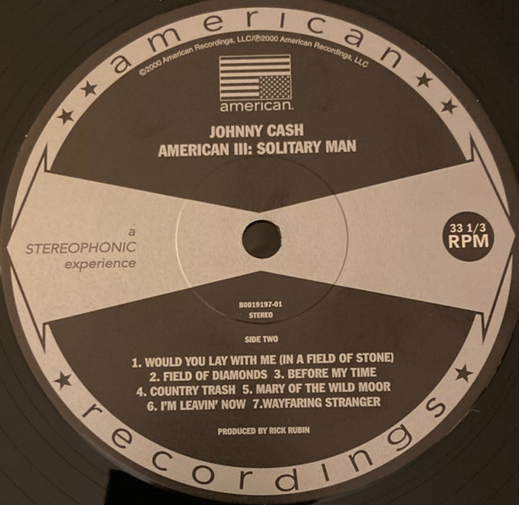 Johnny Cash – American III: Solitary Man (LP Vinyl) Vinyl Record