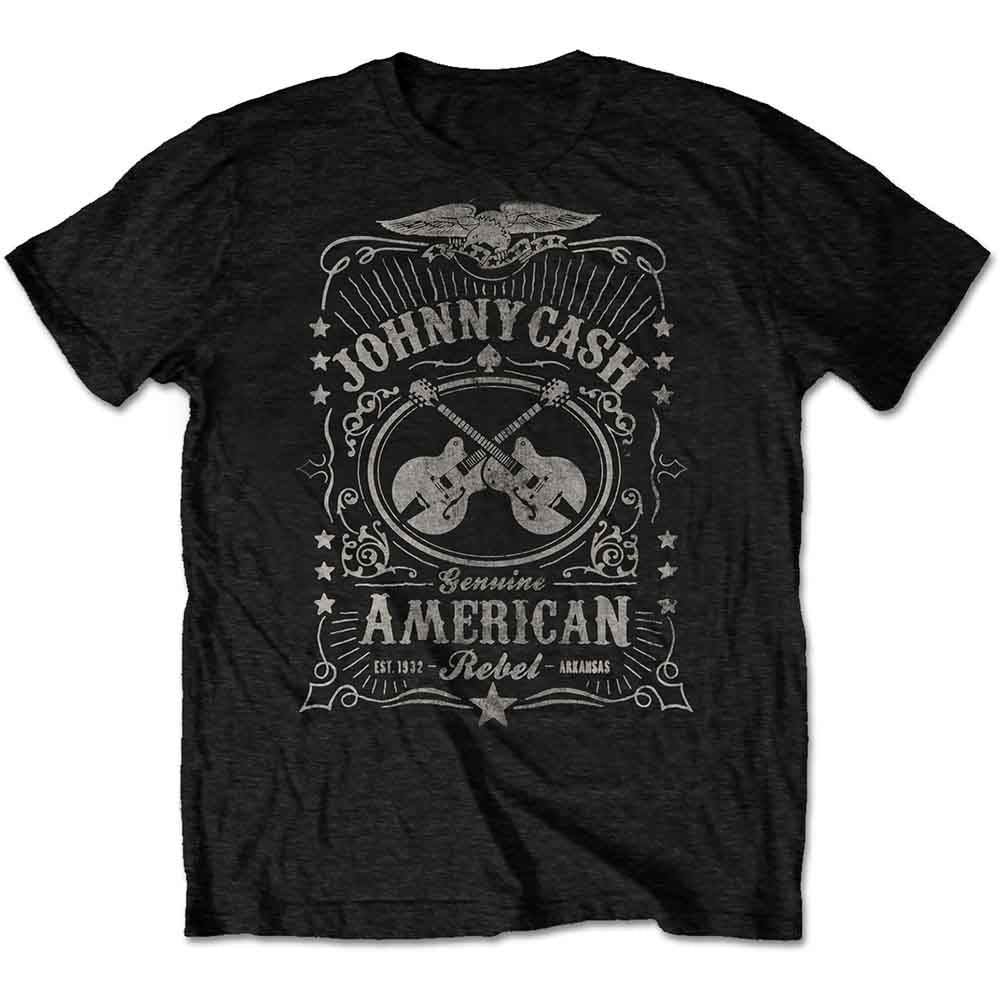Johnny Cash American Rebel Mens T Shirt Officially Licensed