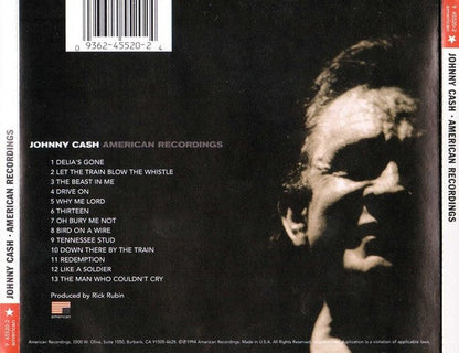 Johnny Cash – American Recordings (LP Vinyl) Vinyl Record