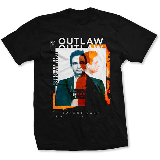 Johnny Cash Outlaw Photo [T-Shirt]