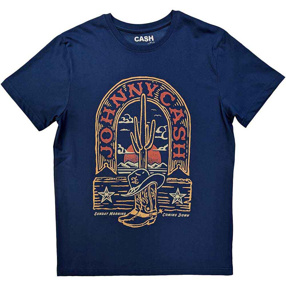 Johnny Cash Sunday Morning Mens T Shirt Officially Licensed