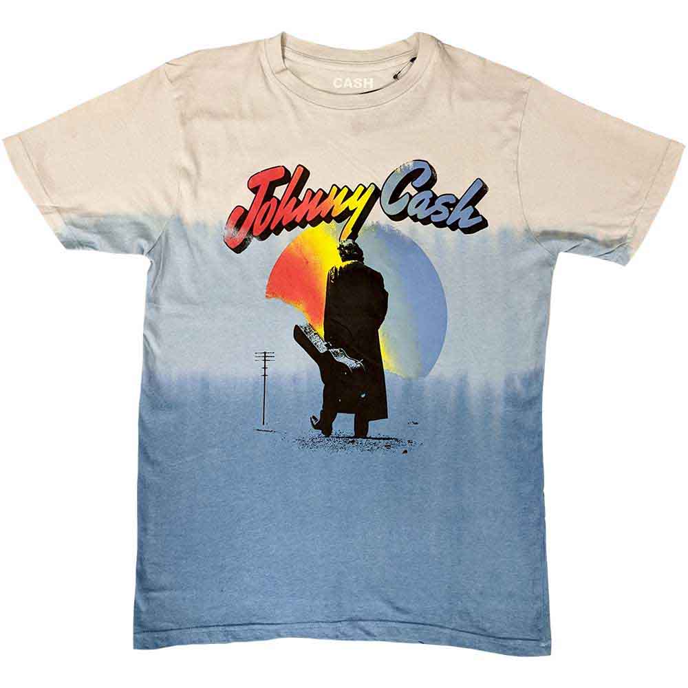 Johnny Cash Walking Guitar [T-Shirt] Officially Licensed