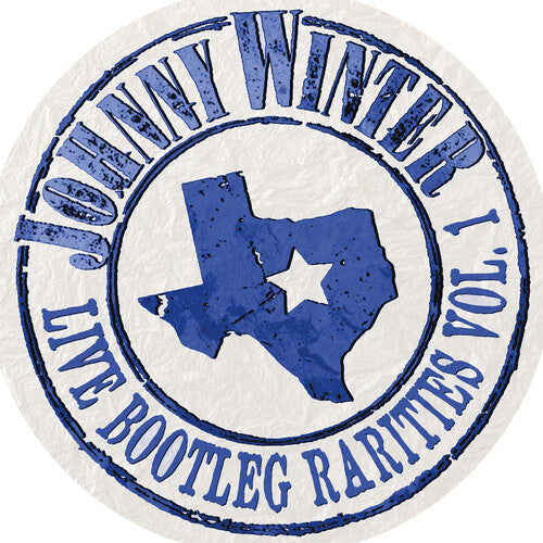 Johnny Winter - Live Bootleg Rarities Volume One (Circular Cover) (White Vinyl] [Vinyl] Vinyl Record
