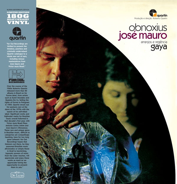 JOSE MAURO - Obnoxius [Vinyl] Vinyl Record